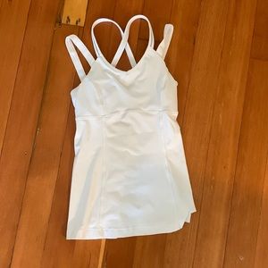 Strappy lulu workout top